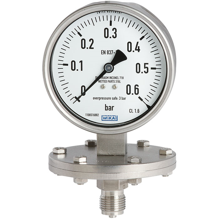 Diaphragm pressure gauge wiki deals