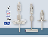 Miniature thermometer for sterile processes gets Ex approvals