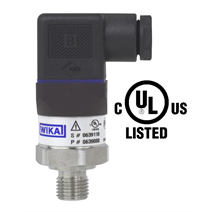 New "cULus" test mark for WIKA A-10 pressure transmitter