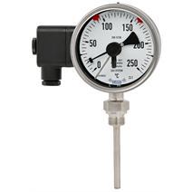Mechanical gas actuated thermometers now available with reed contacts