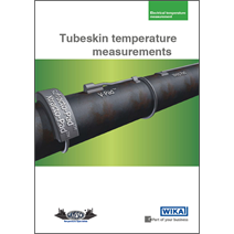 Tubeskin temperature measurements: New WIKA brochure