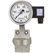 Differential pressure gauge with output signal
