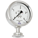 Flush diaphragm pressure gauge